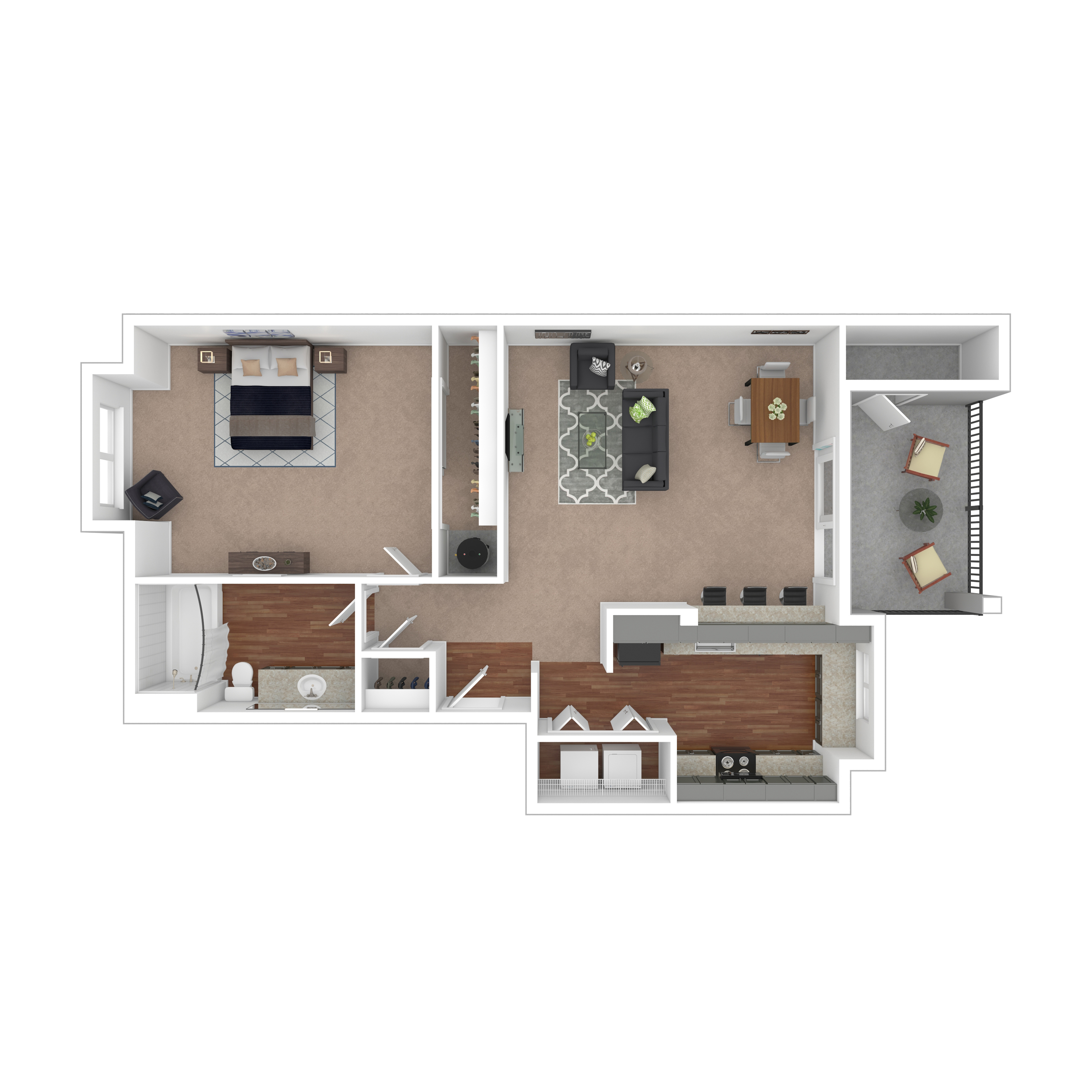 A1C floor plan
